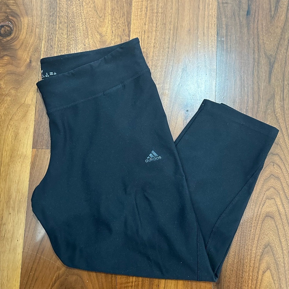 Adidas Kids Black Leggings